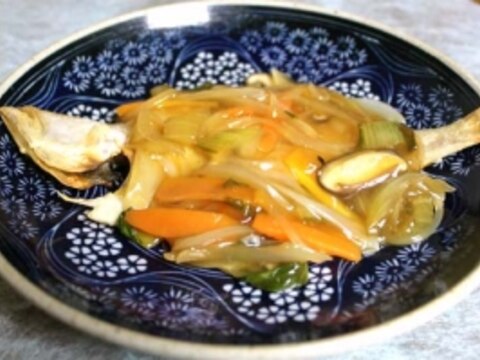 いつもより豪華に♪カレイの甘酢野菜あんかけ